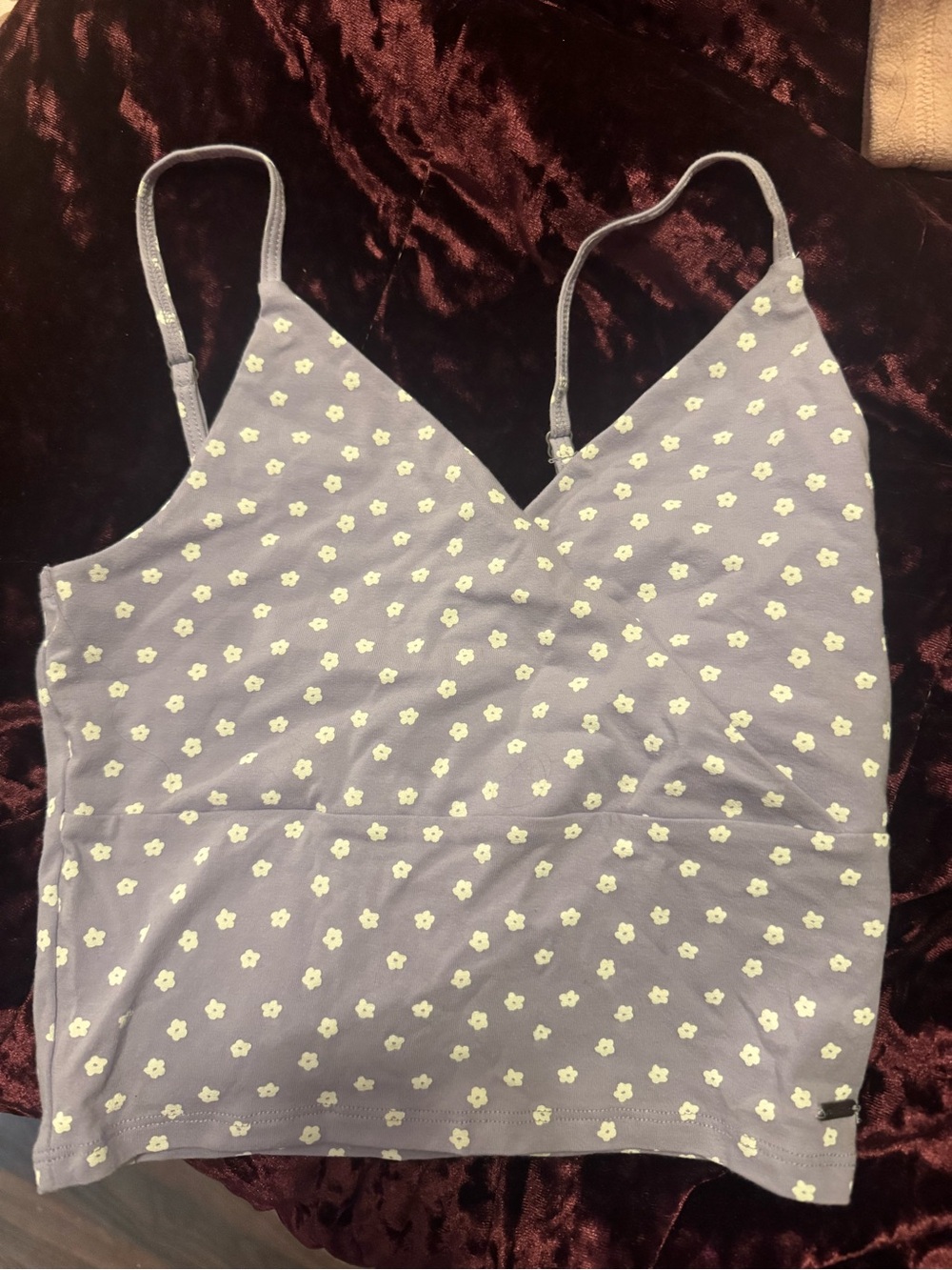 Women’s Lavender Floral Cami Top